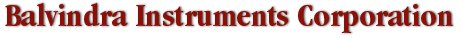 Balwindra Instruments Corporation